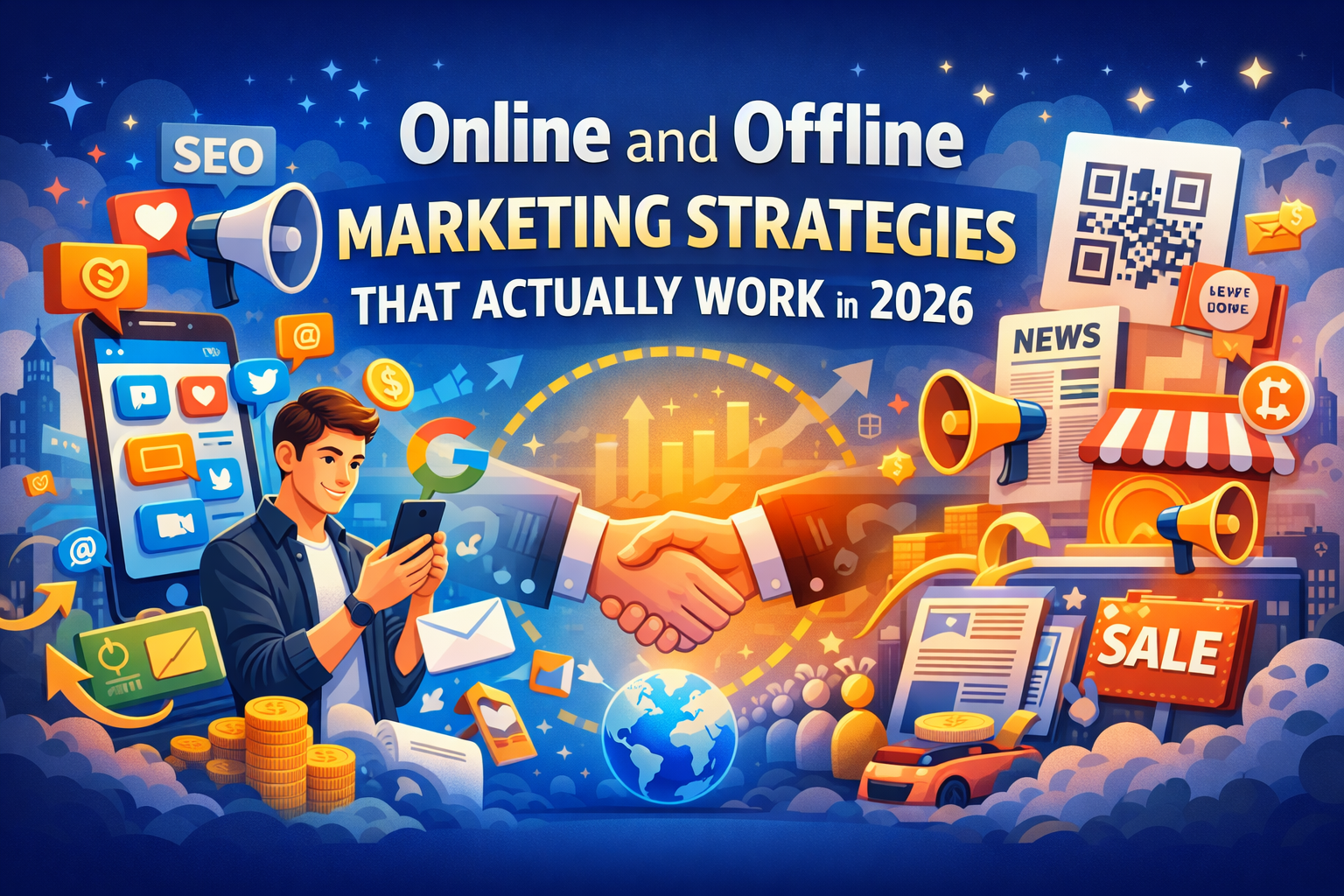 Online and Offline Marketing Strategies That Actually Work in 2026